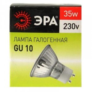Лампа галог GU10-JCDR (MR16) -35W-230V ЭРА