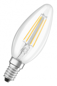 Лампа LED свеча STAR CLASSIC B60 5W/840 4000К 660лм FIL E14 220-240В OSRAM