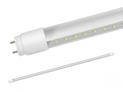 Лампа LED-T8-П-PRO 20Вт 230В G13 6500К 1620Лм 1200мм прозрачная (аналог 36 люм) IN HOME