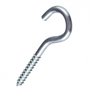 Шуруп-полукольцо 6х80 (2шт) ГОСКРЕП