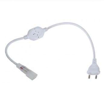 Источник питания с сетевым шнуром для неоновой ленты N2835-220 power cord-NEONLED Эра