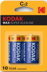 Батарейка Kodak Cх2 MAX SUPER  (2шт/уп) 1/10уп