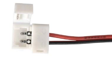 Коннектор для одноцветной LED ленты 3528 (гибкий односторонний) ES