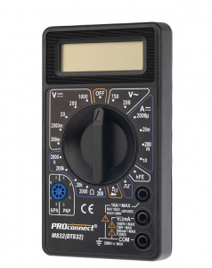 Мультиметр M832 (DT832) PROconnect