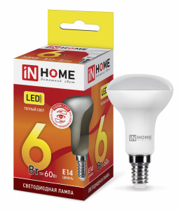 Лампа LED R50-VC 6Вт 230В Е14 3000К 480Лм IN HOME 