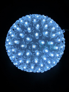 Фигура LED "Шар" 200LED 13Вт 220В d-20см (белый) IP20 NEON-NIGHT