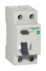 Автоматический выключатель дифференциального тока EASY9 RCBB 2п 25А 30мА тип AC Schneider Electric